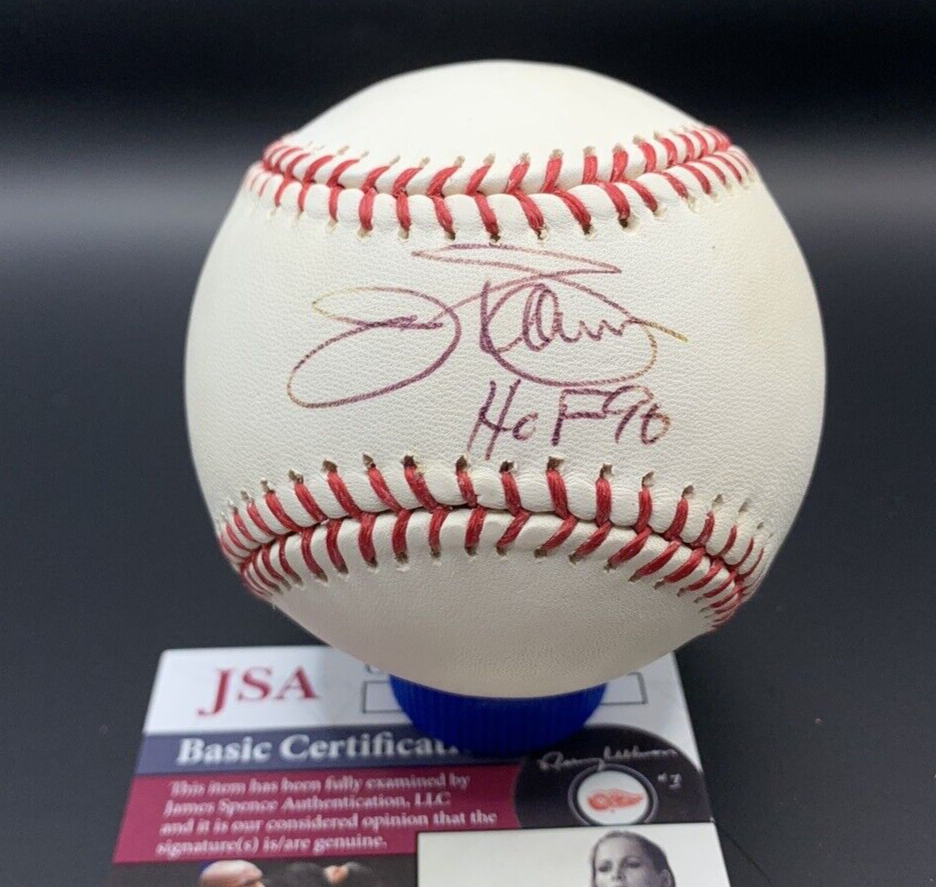 Jim Palmer OML Baseball 'HOF 90' - JSA Authentification
