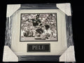 Pelé Autographed Signed & Framed 8x10 - Beckett Authenticated (Sticker & Card)