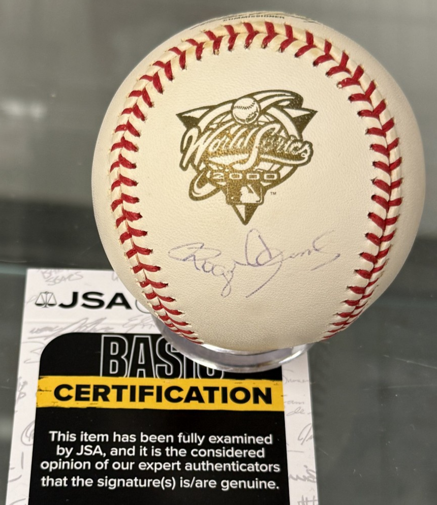 Roger Clemens Autographed Official 2000 World Series Baseball - Tristar COA