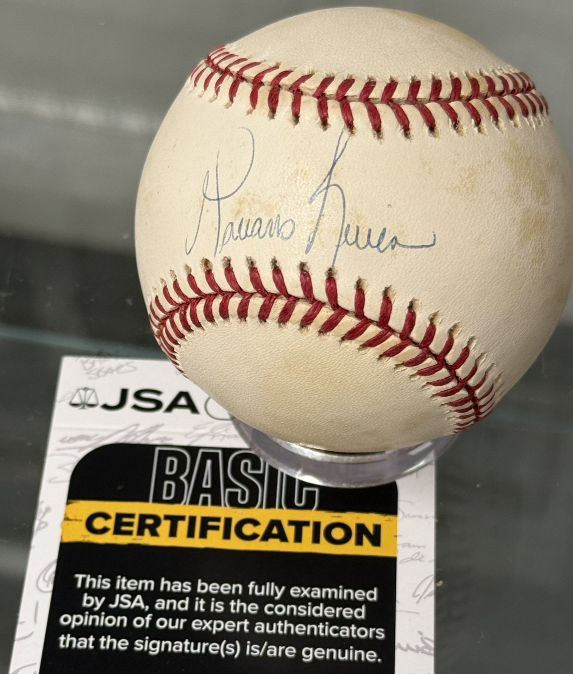 Mariano Rivera Yankees Signed Rawlings American League (AL) Baseball - JSA COA