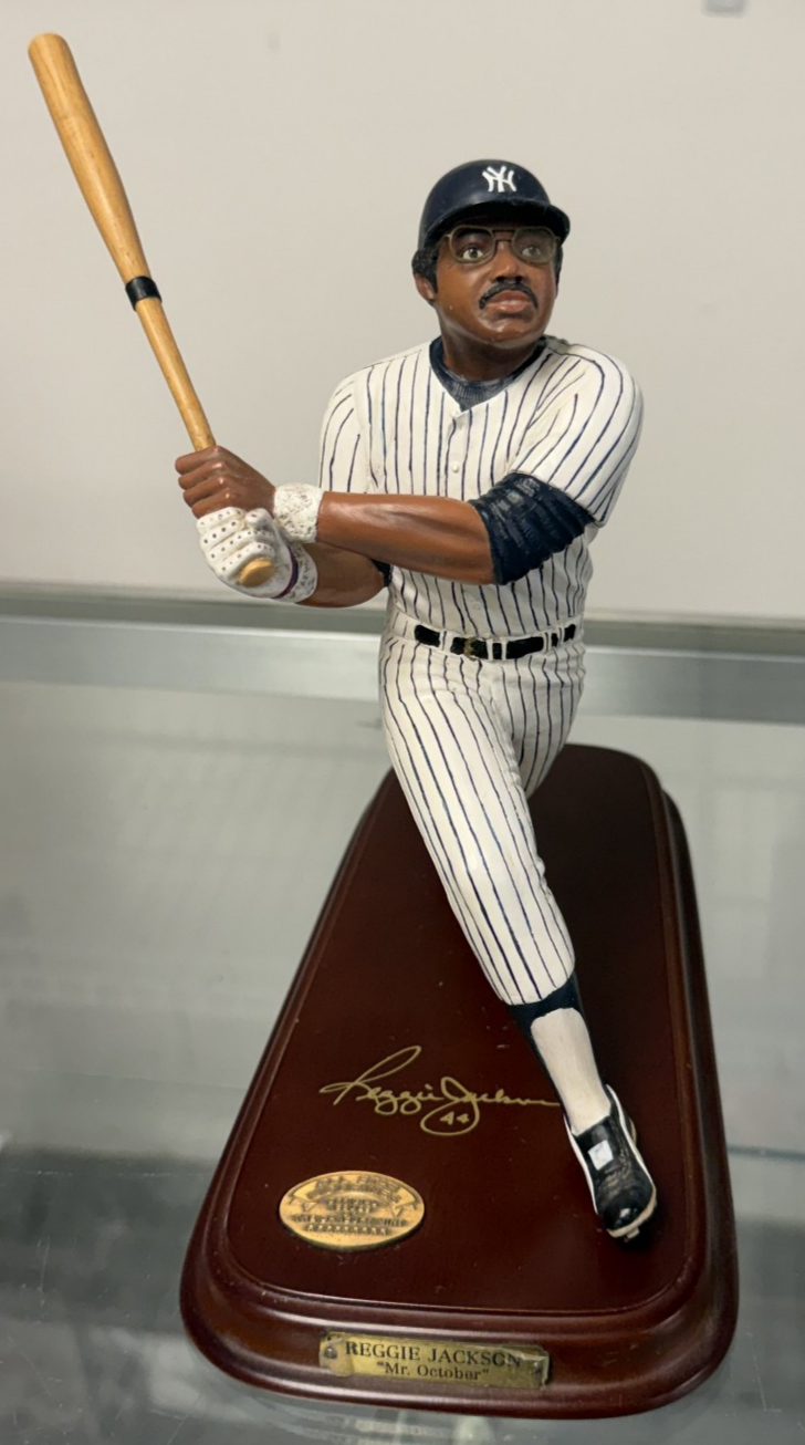 Danbury Mint Reggie Jackson All Star Figurine MLB NY Yankees Collectable
