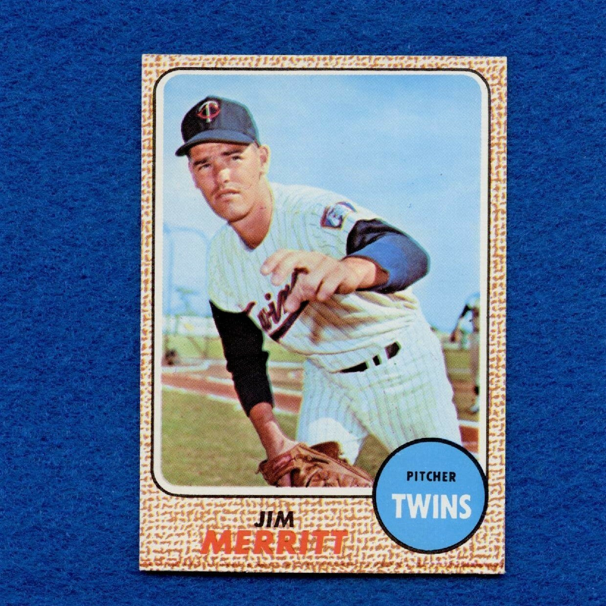 1968 Topps Set Break Pack Fresh #64 Jim Merritt NR MT #493