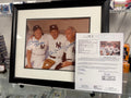 Mickey Mantle, Joe DiMaggio & Billy Martin Autographed 11x14, NY Yankees - JSA