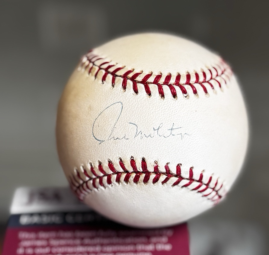 Paul Molitor Autographed Signed OAL Rawlings Baseball - JSA Authentic