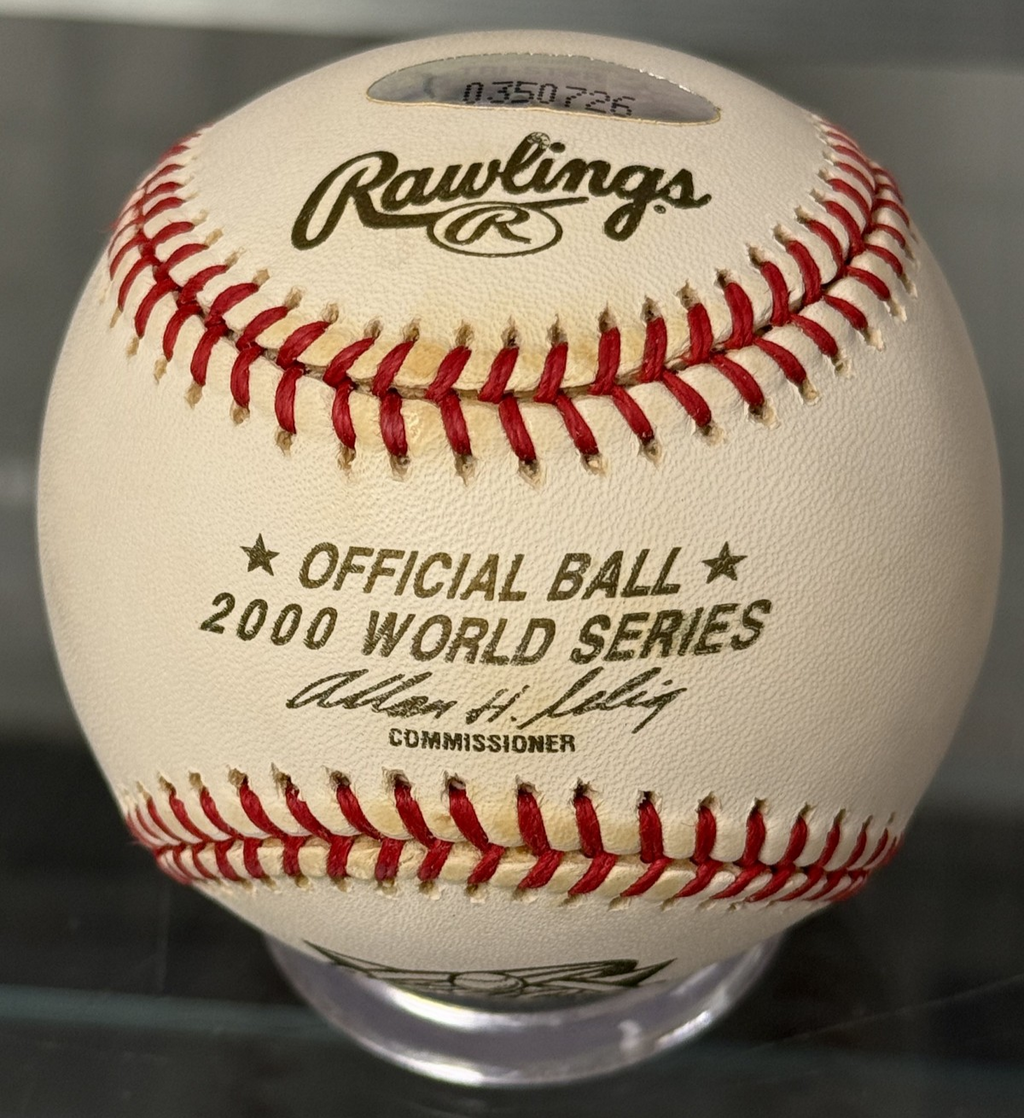 Roger Clemens Autographed Official 2000 World Series Baseball - Tristar COA