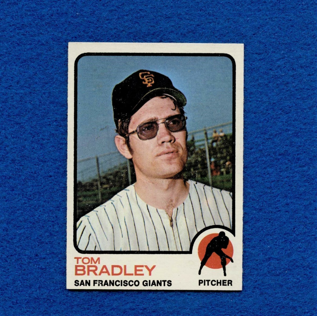 1973 Topps Set Break Pack Fresh #336 Tom Bradley NR MT *1291