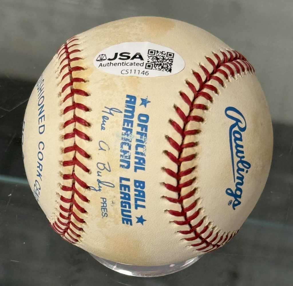 Mariano Rivera Yankees Signed Rawlings American League (AL) Baseball - JSA COA