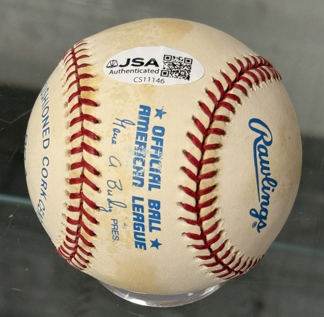 Mariano Rivera Yankees Signed Rawlings American League (AL) Baseball - JSA COA