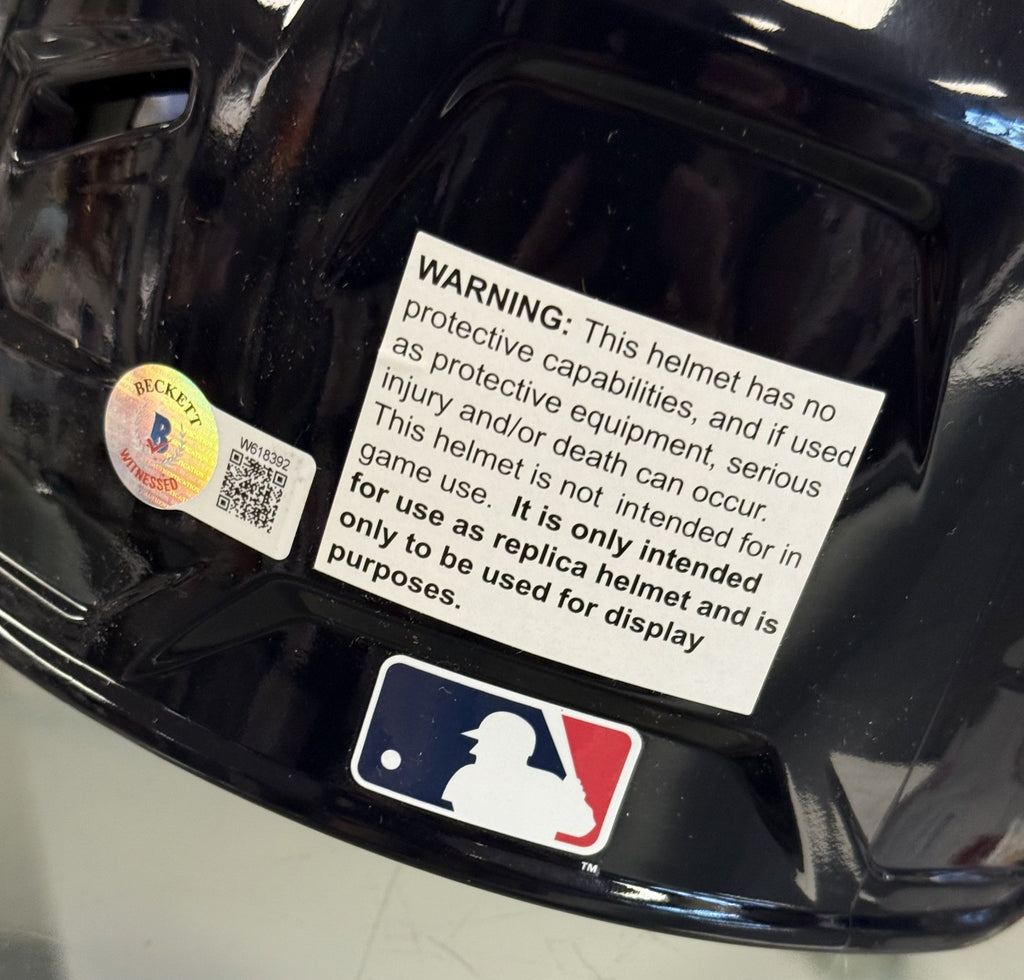 Ronald Acuna Signed Atlanta Braves Full Size Batting Helmet - Beckett COA