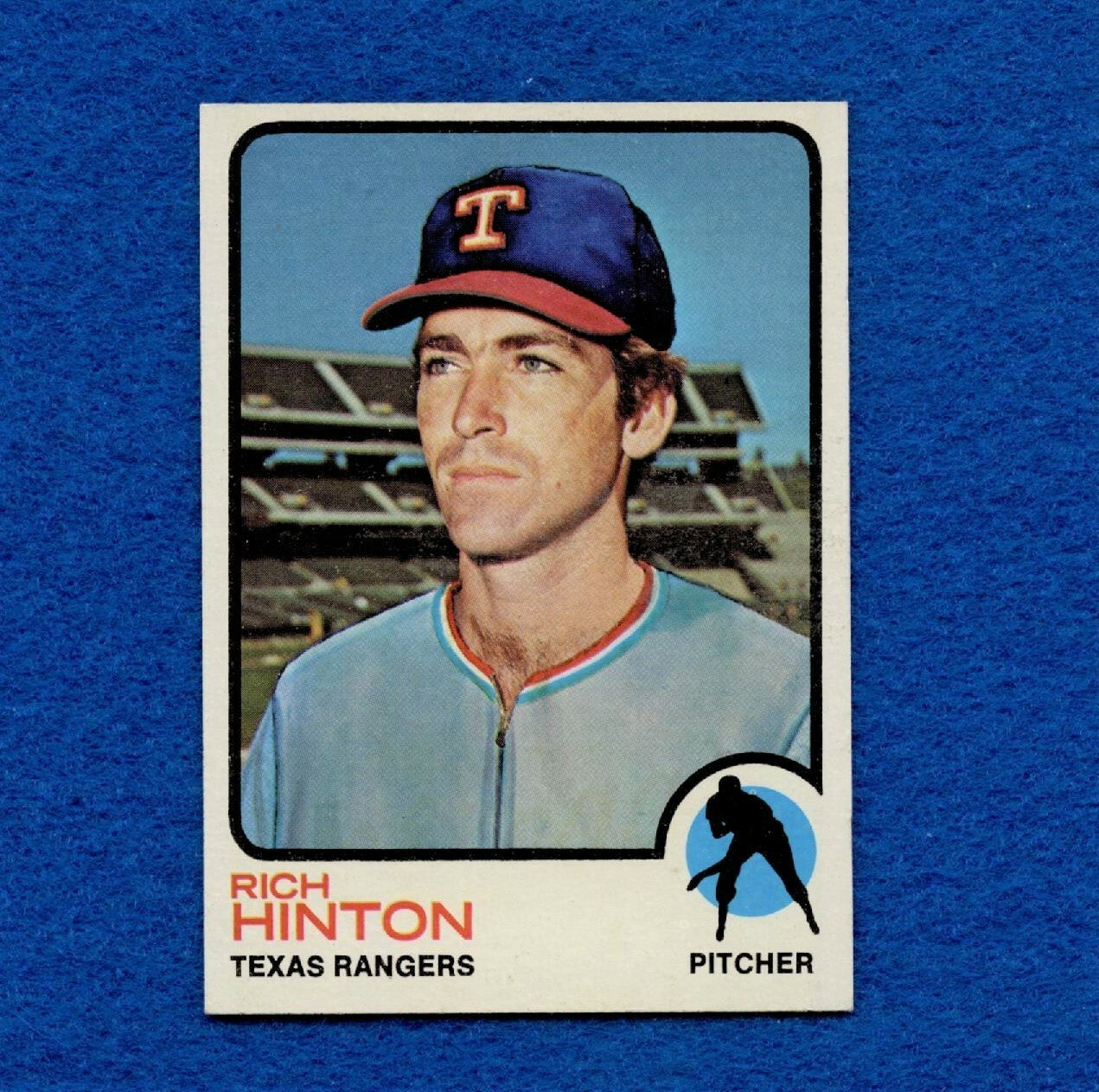 1973 Topps Set Break Pack Fresh #321 Rich Hinton NR MT *1295