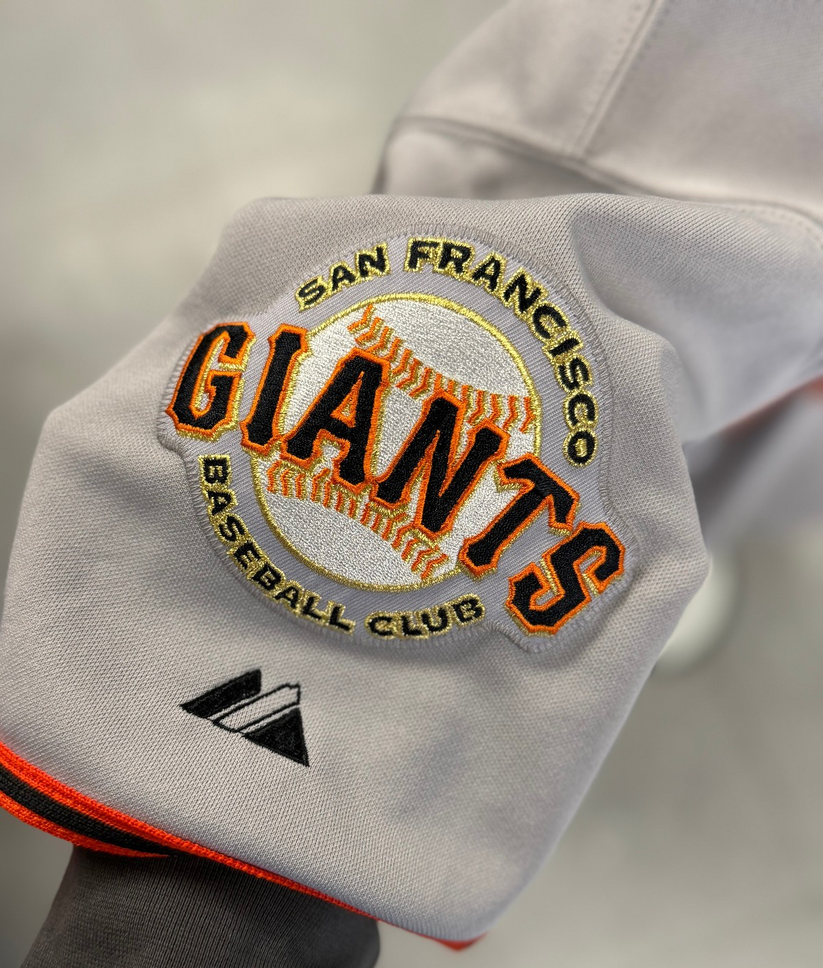 Buster Posey Autographed Majestic Authentic San Fran Giants Jersey - JSA Authent