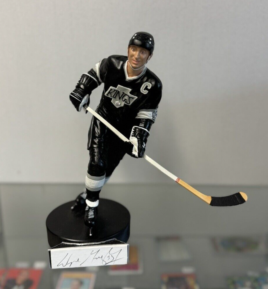Wayne Gretzky 99 "The Great One" Autographed Kings Figurine - Authentic