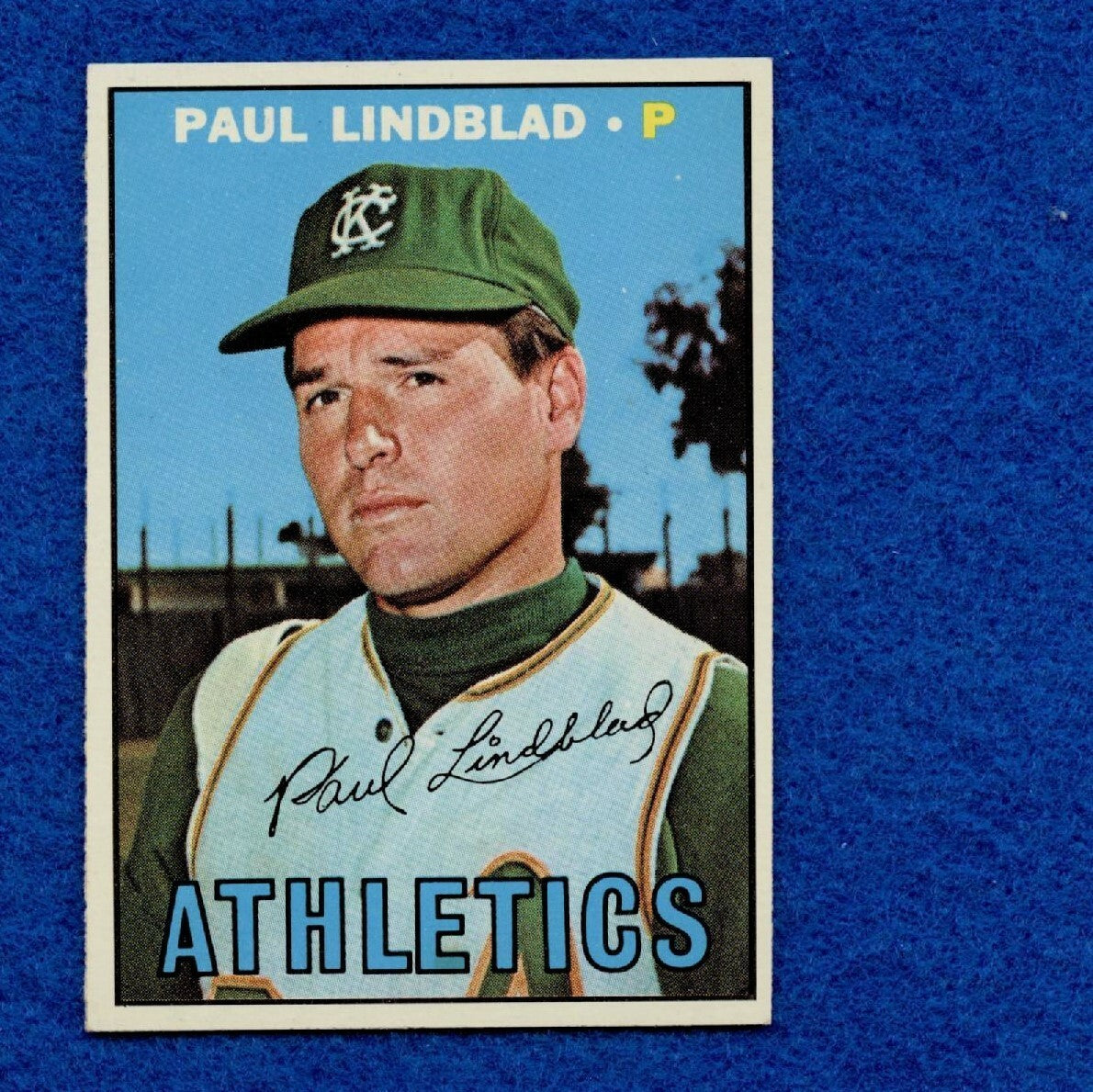 1967 Topps Set Break Pack Fresh #227 Paul Lindblad EX MT #53