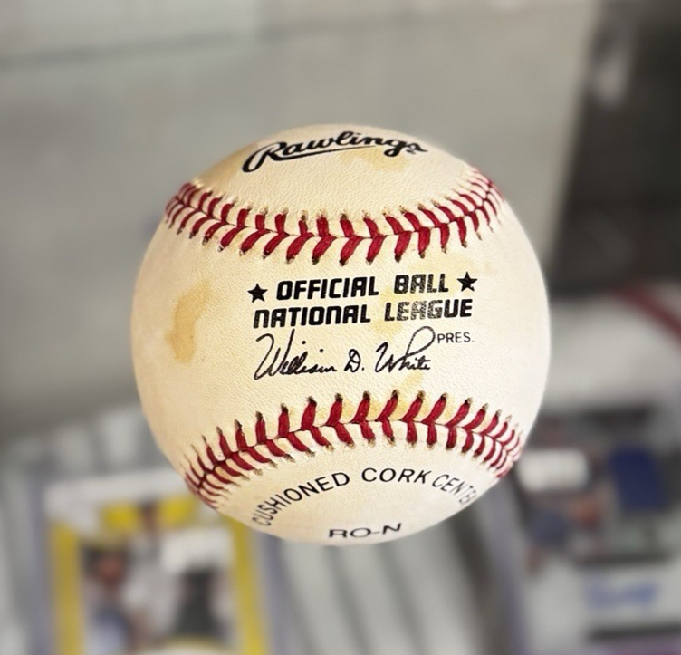 Willie Mays Signed Autographed Official NL Baseball - Ken Goldin Authentic