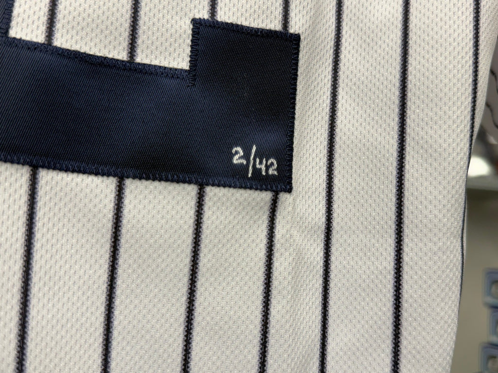 Mariano Rivera Signed Autographed NY Yankees FLEX HOF Jersey - Steiner COA, 2/42