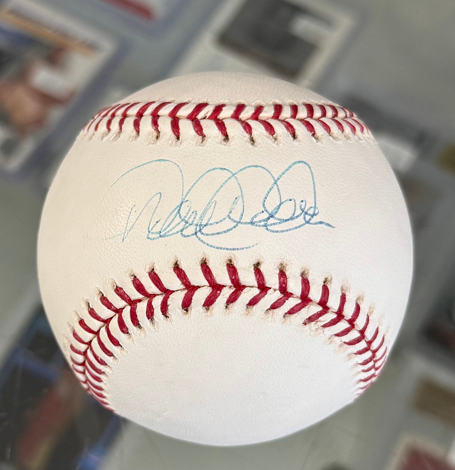 Derek Jeter Signed Autographed MLB Baseball - Steiner, Sticker Only