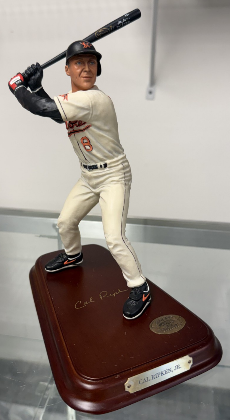 Danbury Mint Cal Ripken Jr. Baltimore Orioles Figure/Statue, COA & Original Box