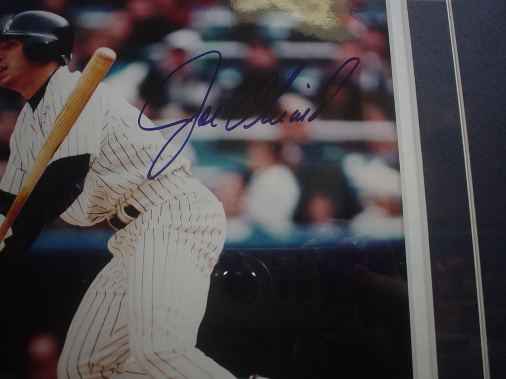 Joe Girardi New York Yankees Autograph Signed 8 x 10 Framed Nameplate JSA Cert