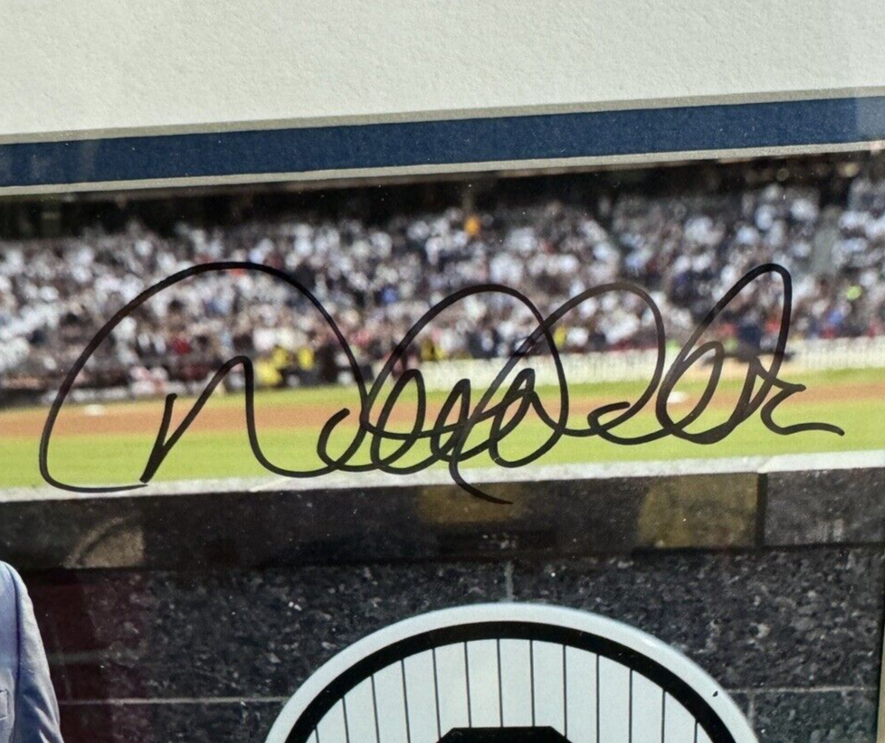 Derek Jeter Autographed Monument Park New York Yankees Photo 13x16 - Steiner