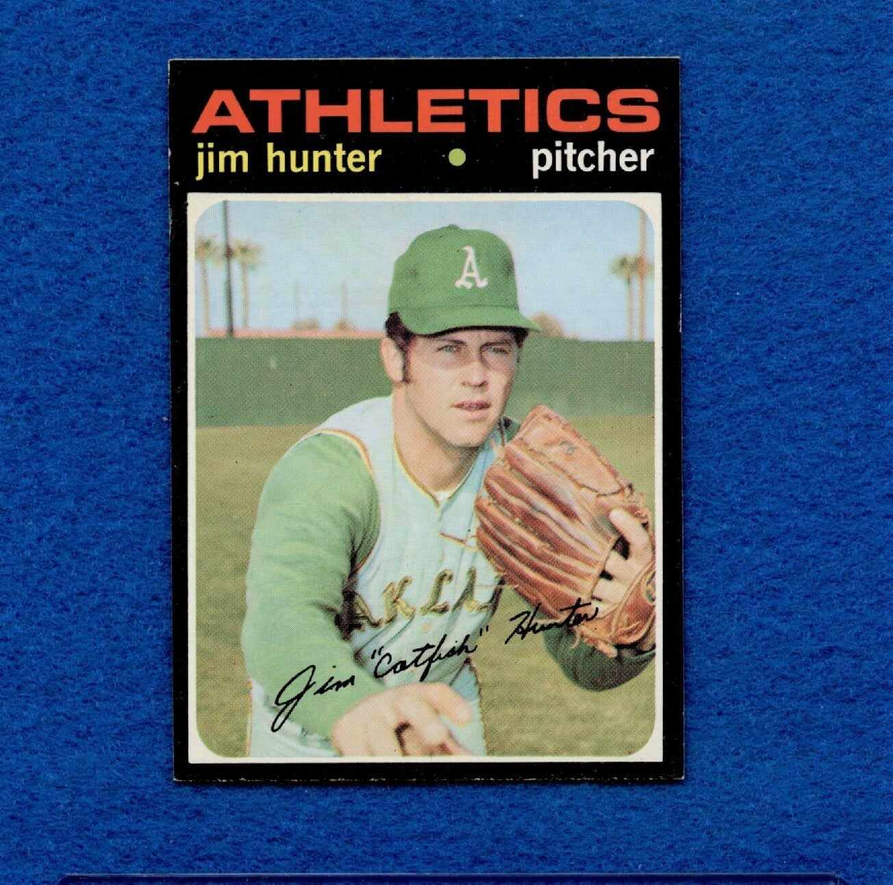 1971 Topps Set Break Pack Fresh #45 Jim Hunter EX MT *1444