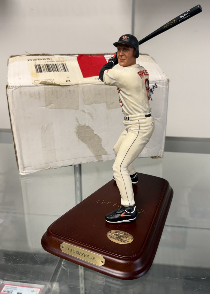 Danbury Mint Cal Ripken Jr. Baltimore Orioles Figure/Statue, COA & Original Box
