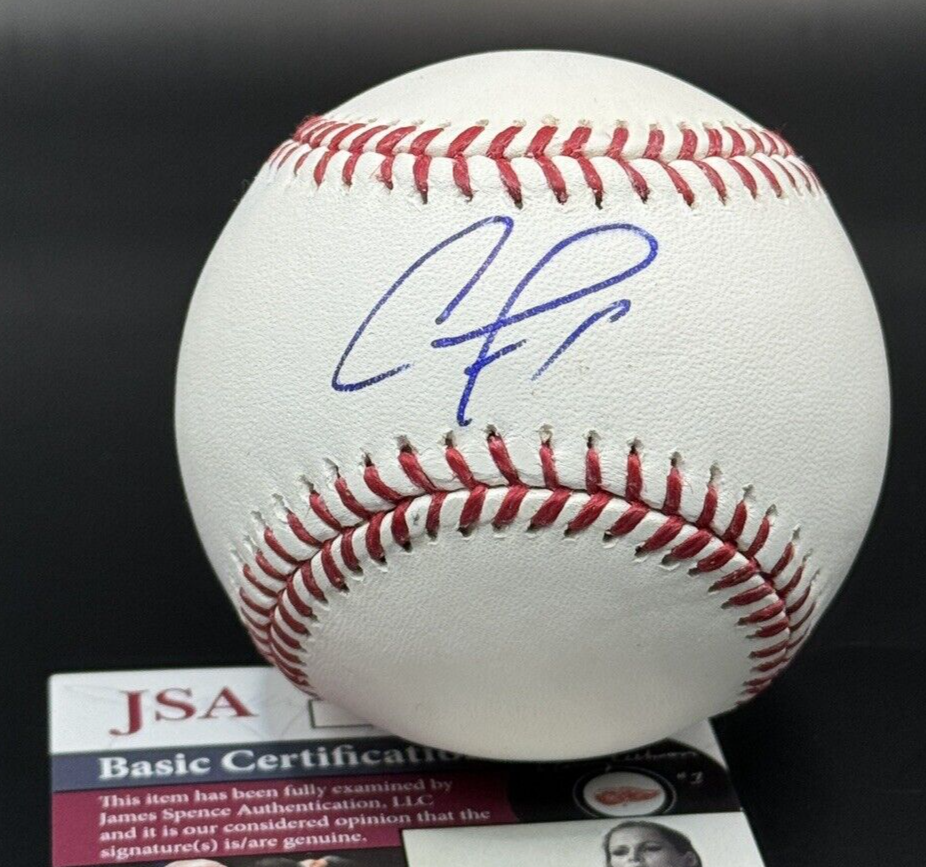 Carlos Correa Signed Autograph OML Baseball - JSA Authentic