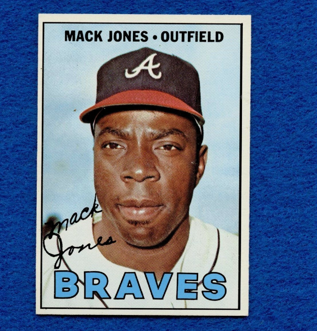 1967 Topps Set Break Pack Fresh #435 Mack Jones EX #42