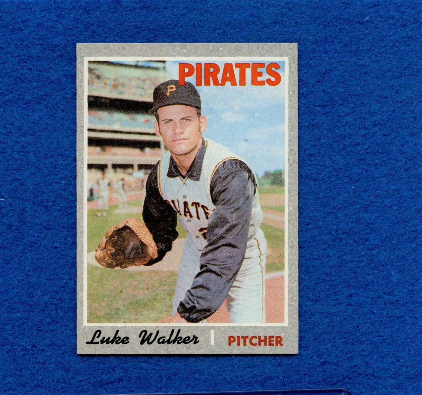 1970 Topps Set Break Pack Fresh #322 Luke Walker NR MT *884