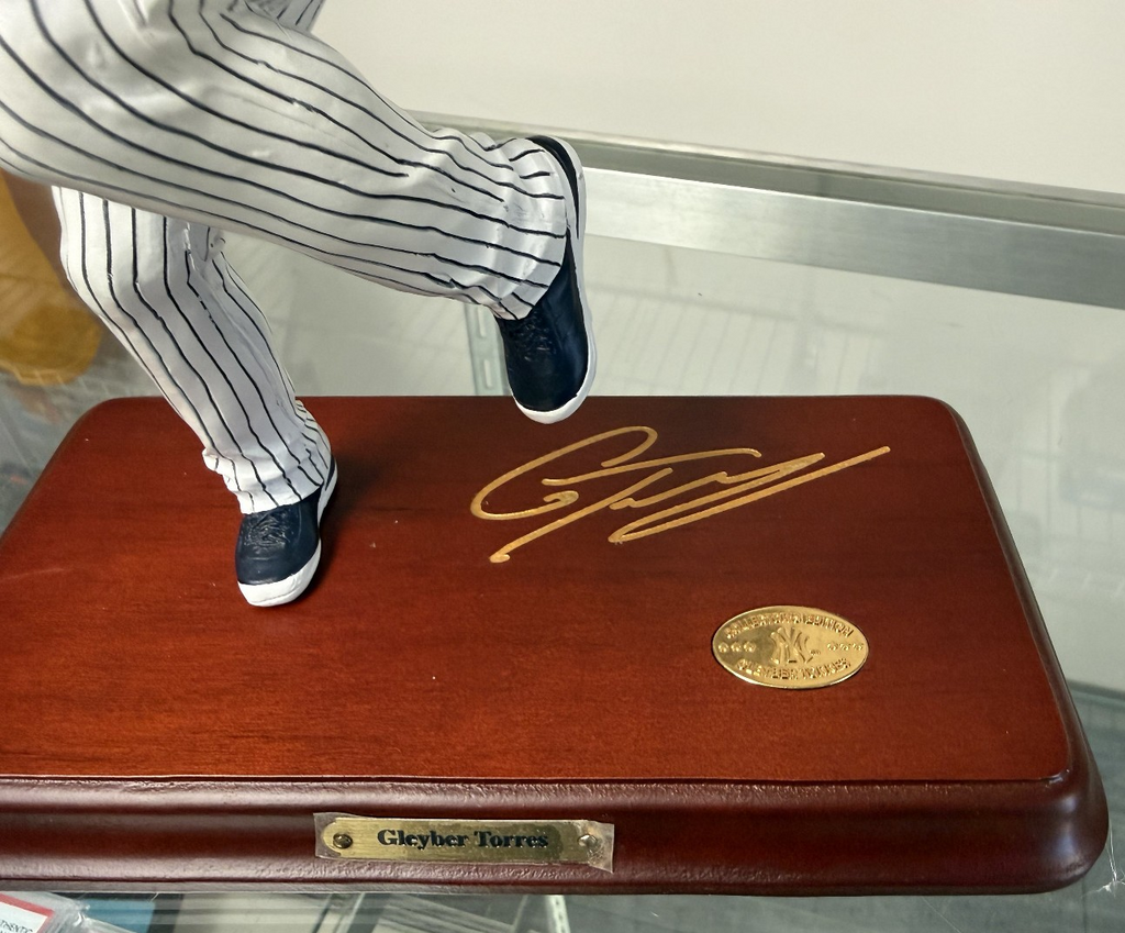 NY Yankees Gleyber Torres Danbury Mint Figurine/Statue Collectable, Original Box