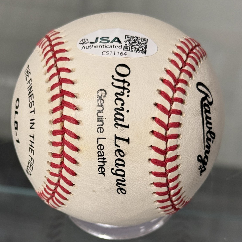 Yogi Berra Signed Autographed Rawlings Official League Baseball (OLB) - JSA COA