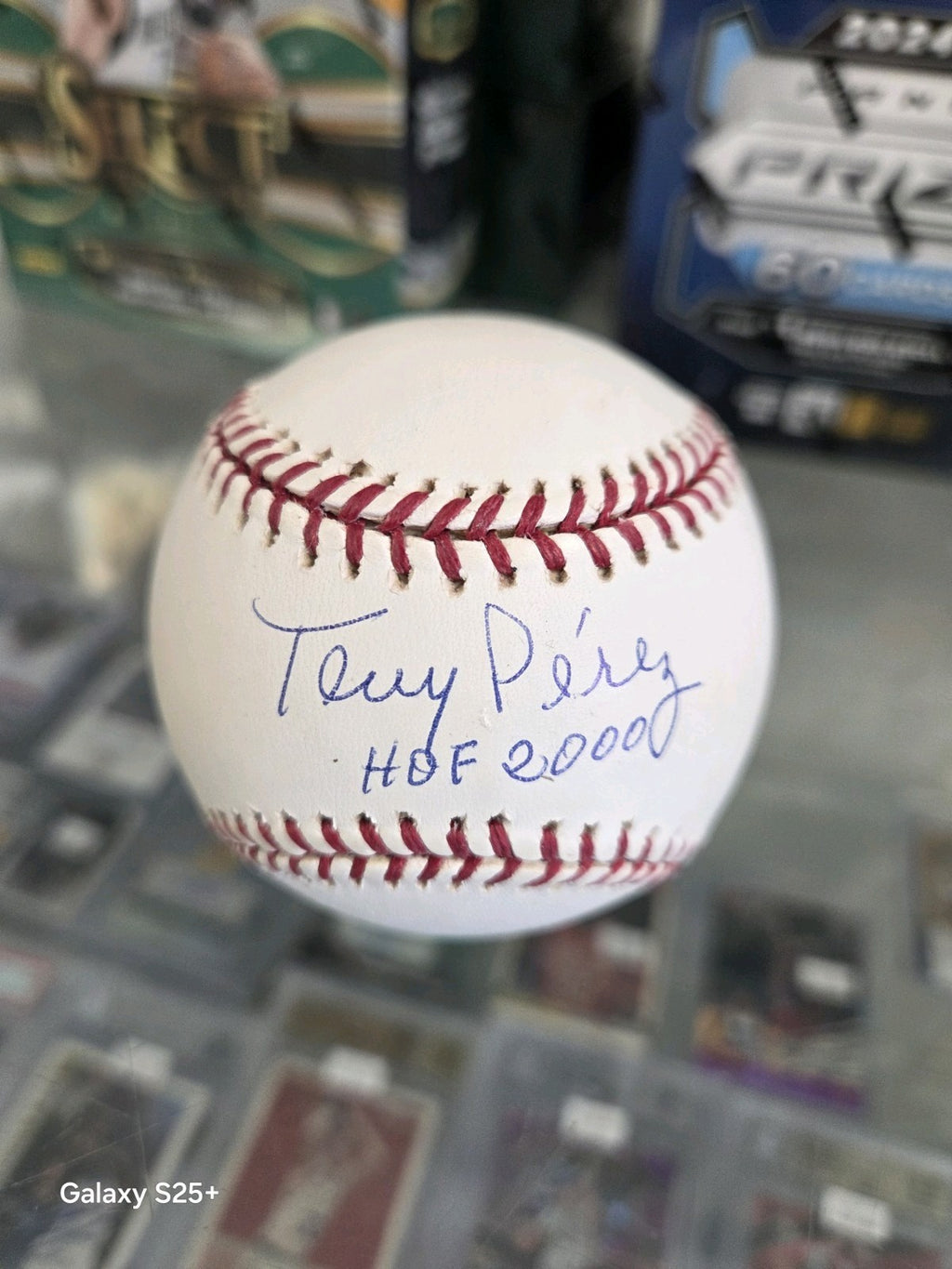 Tony Perez Autograph MLB Baseball HOF 2000 TRISTAR & MLB Authenticated