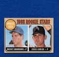 1968 Topps Set Break Pack Fresh #287 White Sox Rookie Abarbanel/Carlos NRMT *530