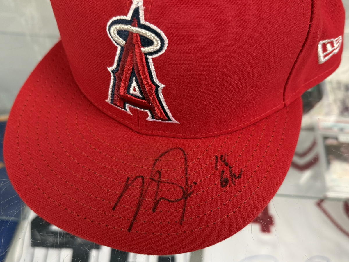 Mike Trout 2018 Game Used Los Angeles Angels Hat/Cap - Anderson Authentics COA