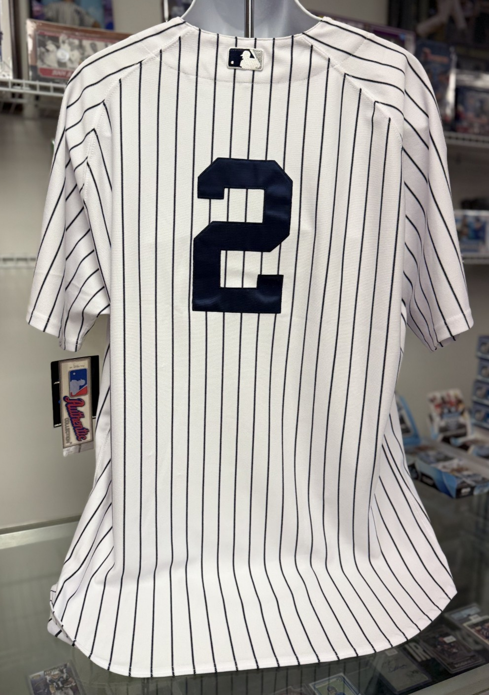NY Yankees Captain Jersey - Jeter, Guidry, Nettles, Mattingly & Willie - Steiner