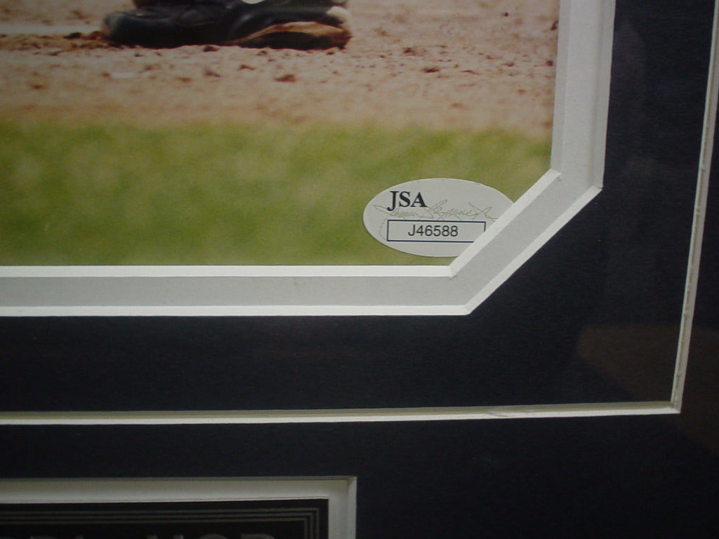 Joe Girardi New York Yankees Autograph Signed 8 x 10 Framed Nameplate JSA Cert