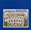 1973 Topps Set Break Pack Fresh #127 Milwaukee Brewers Team Card NR MT+ *1317