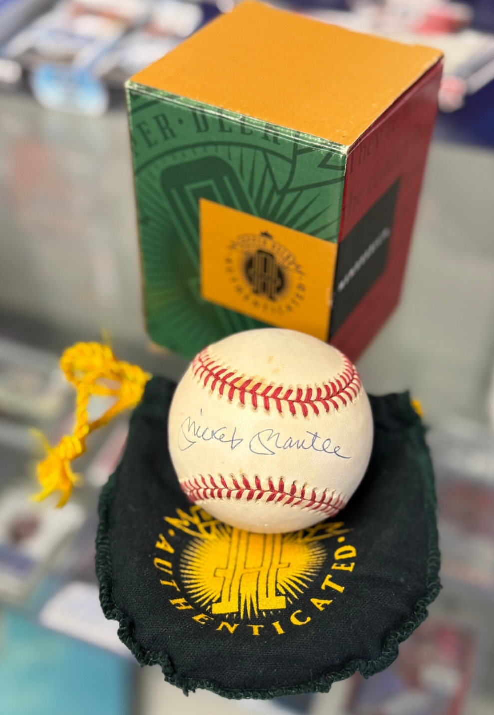Mickey Mantle Autographed AL Baseball - UDA Authenticated