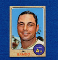 1968 Topps Set Break Pack Fresh #146 Sal Bando EX MT *527