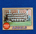1968 Topps Set Break Pack Fresh #252 Angels Team Card EX+ #419
