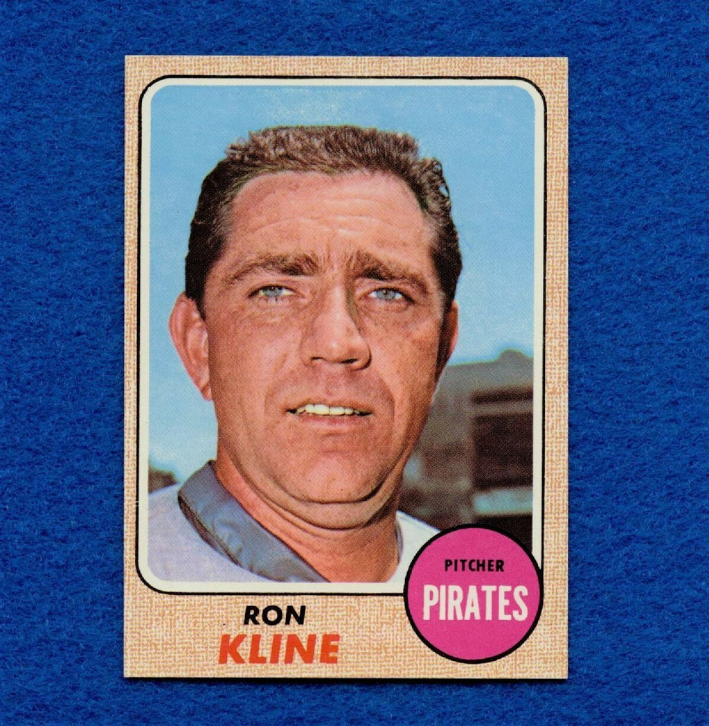 1968 Topps Set Break Pack Fresh #446 Ron Kline EX MT #323