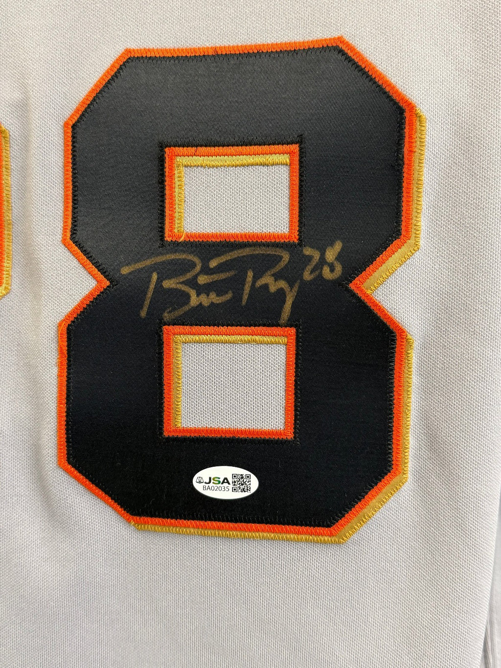 Buster Posey Autographed Majestic Authentic San Fran Giants Jersey - JSA Authent