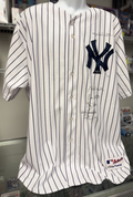 NY Yankees Captain Jersey - Jeter, Guidry, Nettles, Mattingly & Willie - Steiner