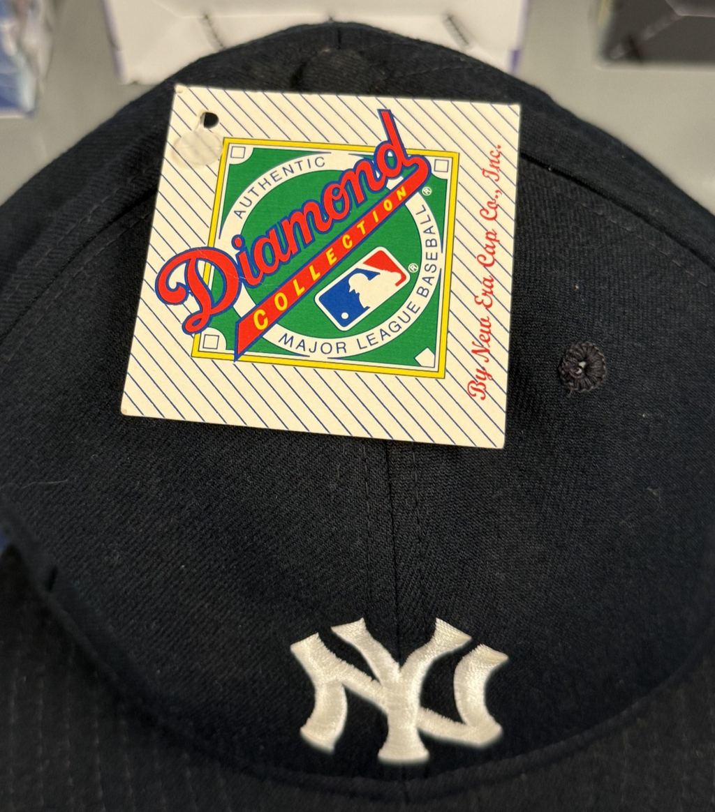 David Wells Signed Autographed NY Yankees Diamond MLB Baseball Cap - JSA Authen.
