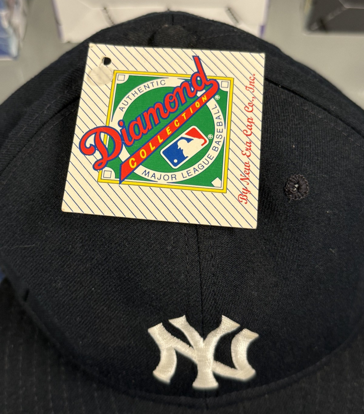 David Wells Signed Autographed NY Yankees Diamond MLB Baseball Cap - JSA Authen.