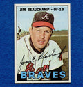 1967 Topps Set Break Pack Fresh #307 Jim Beauchamp EX MT #264