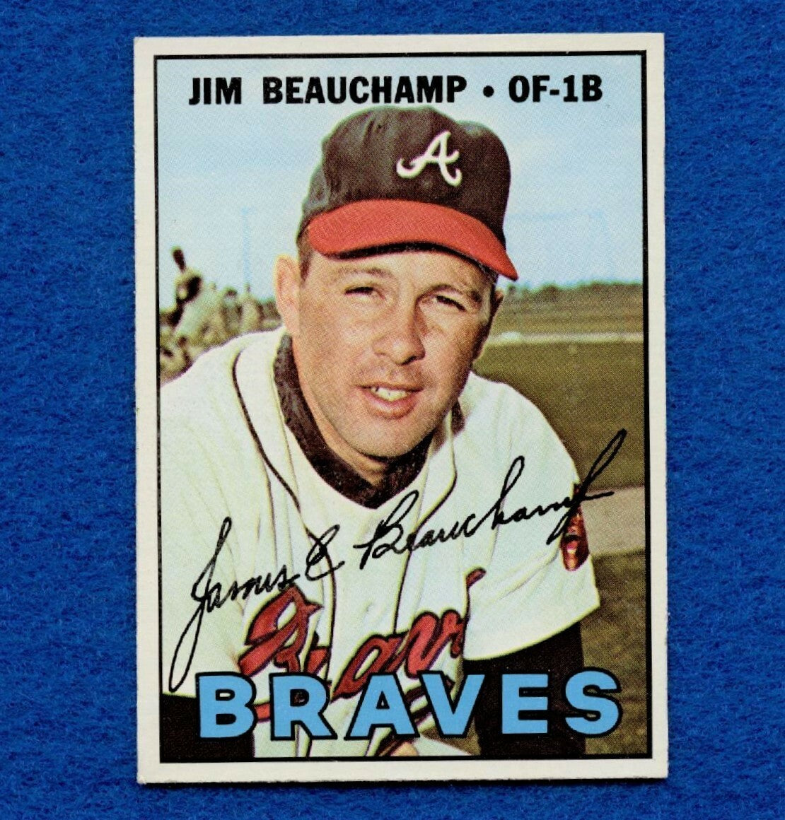 1967 Topps Set Break Pack Fresh #307 Jim Beauchamp EX MT #264
