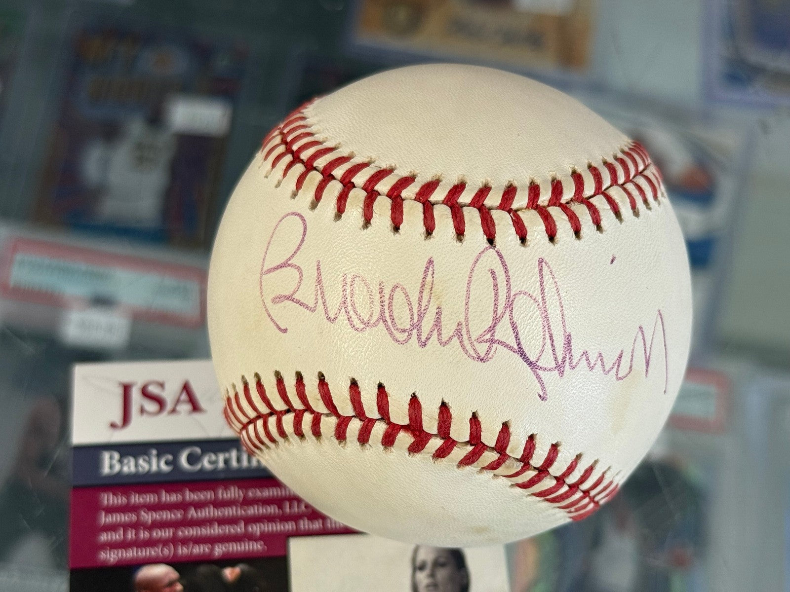 Brooks Robinson Autographed Signed OAL Baseball - JSA Certified