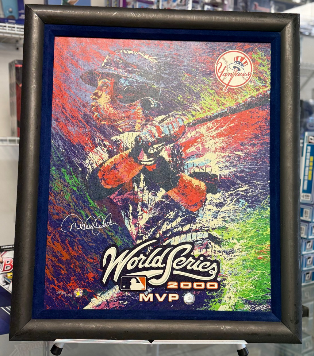 Derek Jeter "MVP 2000" Limited Edition Giclee by Artist Bill Lopa, #AP 20/102