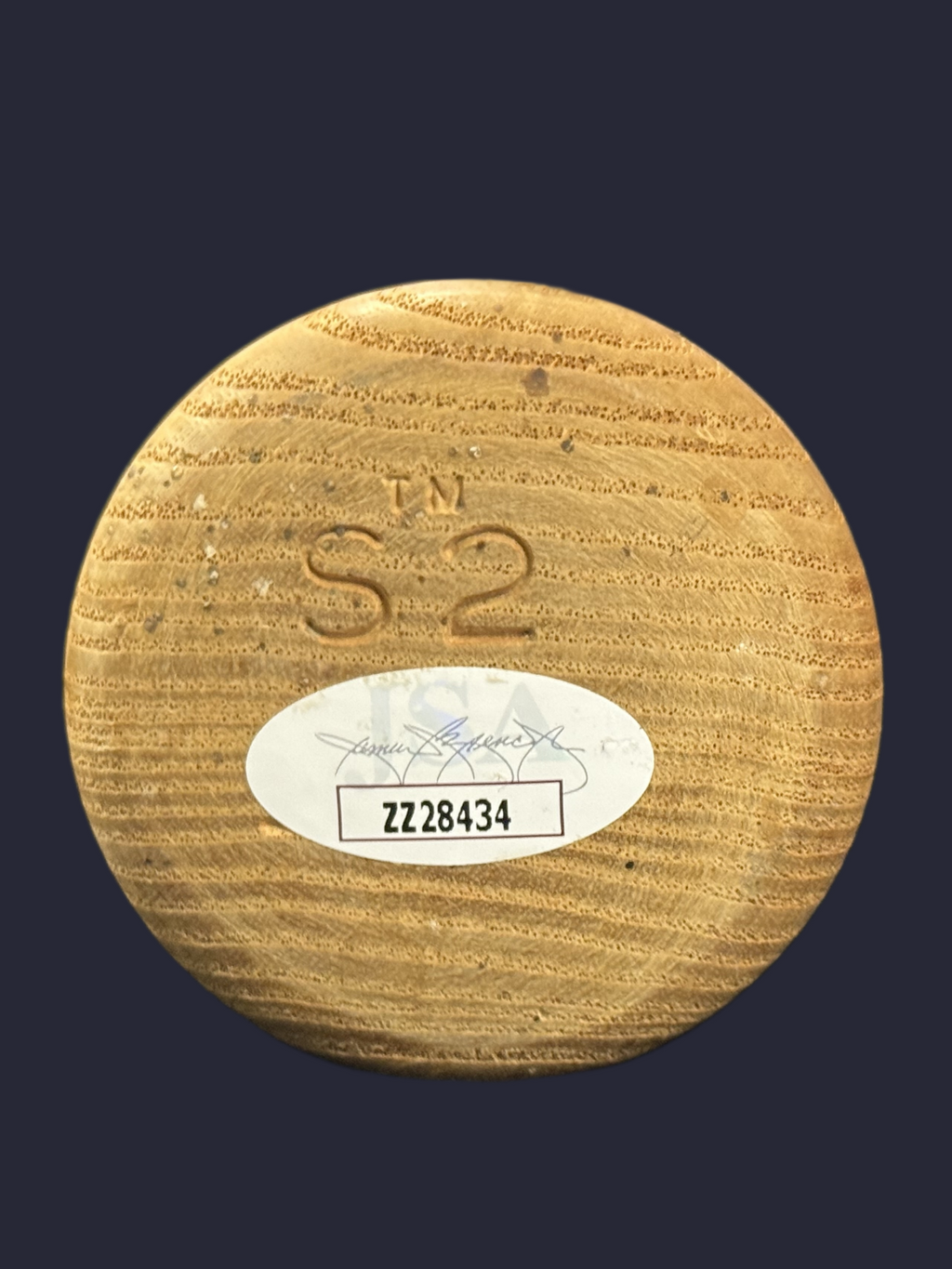 Hank Aaron & Eddie Mathews Multi Signed Full Size Bat - JSA Certified