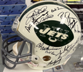1969 NY Jets Super Bowl 3 Champ Team Signed Helmet - 24 Signatures - Steiner COA
